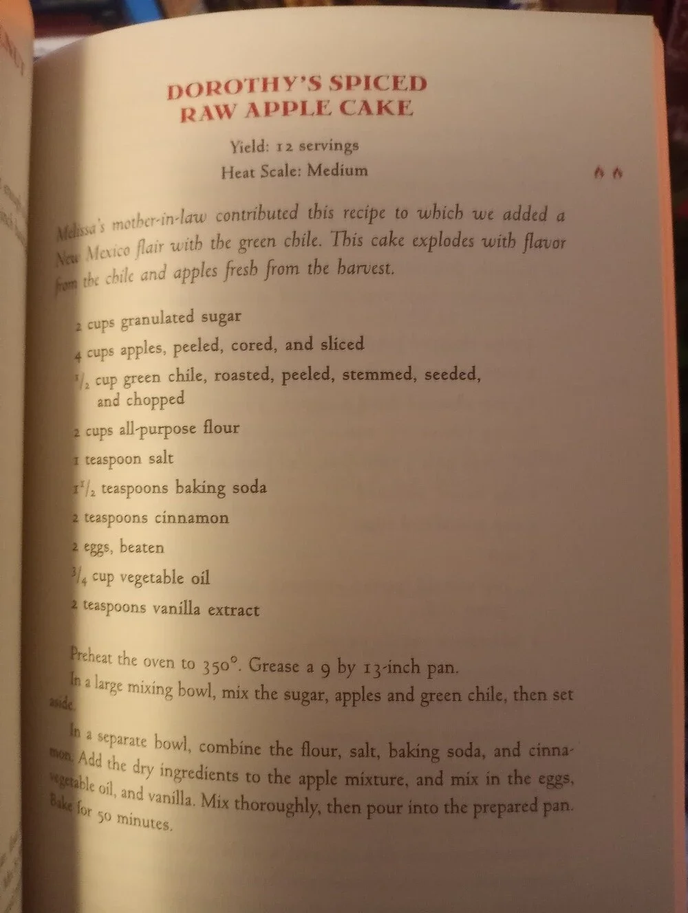 Sweet Heat Dessert Cookbook